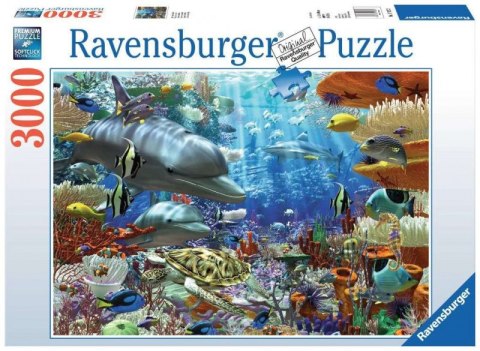 Puzzle 3000 elementów Podwodne życie Ravensburger Polska