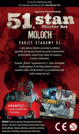 Gra 51 Stan Master Set Moloch - Dodatek Portal Games