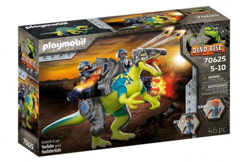 Zestaw DINO Rise 70625 Spinozaur Podwójna obrona Playmobil