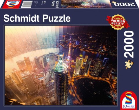 Puzzle 2000 elementów Dzień i noc Schmidt