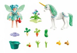 Zestaw Fairies 70655 Wróżka karmiąca jednorożca Playmobil