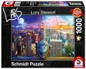 Puzzle Premium Quality 1000 elementów LARS STEWART Nowy Jork (Dzień / Noc) Schmidt