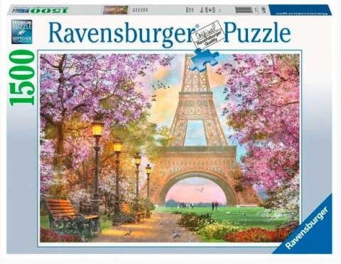 Puzzle 1500 elementów Paryski romans Ravensburger Polska