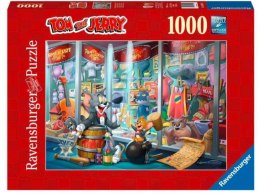 Puzzle 2D 1000 elementów Tom i Jerry Ravensburger Polska