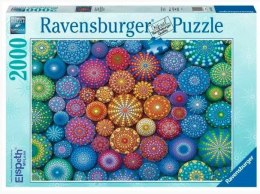 Puzzle 2D 2000 elementów Tęczowe mandale Ravensburger Polska