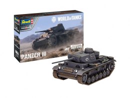 Model plastikowy Czołg PzKpfw III Ausf. L World of Tanks