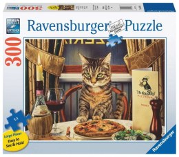 Puzzle 2D Duży Format Kolacja w pojedynkę 300 elementów Ravensburger Polska