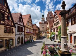 Puzzle 2D Duży Format Rothenburg 500 elementów Ravensburger Polska