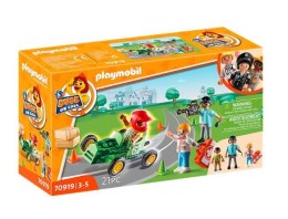 Zestaw z figurką DUCK ON CALL 70918 Akcja ratunkowa Pomóż kierowcy rajdowemu Playmobil