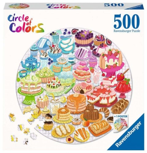 Puzzle 500 elementów Desery Ravensburger Polska