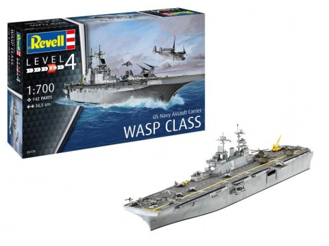 Model plastikowy US Navy Assault Carrier 1/700 Revell