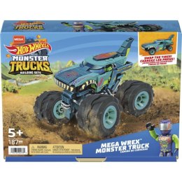 Klocki Monster Trucks Mega Wrex Pojazd do zbudowania Mega Bloks