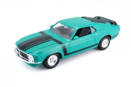 Model kompozytowy Ford Mustang Boss 302 1970 1/24 zielony