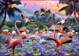 Puzzle 1000 elementów Flamingi Ravensburger Polska