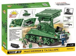 Klocki M4A3 Sherman & T34 Calliope - Executive Editon Cobi Klocki