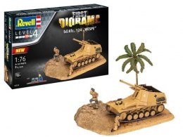 Model plastikowy First Diorama set SD.KFZ.124 1/76 Revell