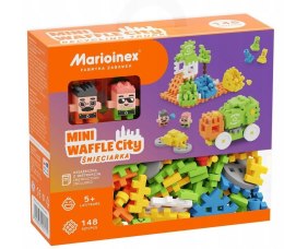 Klocki Waffle mini - Śmieciarka 148 elementów Marioinex