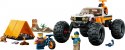 Klocki City 60387 Przygody samochodem terenowym z napędem 4x4 LEGO