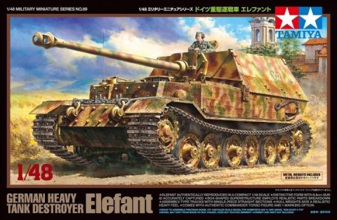 Model do sklejania Elefant 1/48 Tamiya