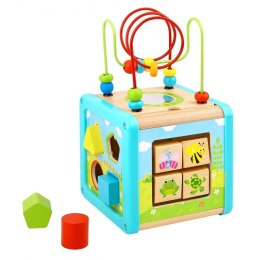 TOOKY TOY Kostka Logiczna Edukacyjna Aktywizująca Przeplatanka