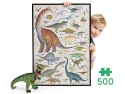 CzuCzu Puzzlove Dinozaury 500 el. ZA4605