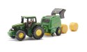 Traktor John Deere z prasą Siku