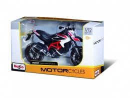 Model metalowy motocykl Ducati Hypermotard SP 2013 1/12 Maisto