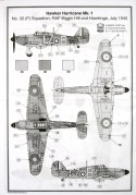 Model plastikowy Hawker Hurricane Mk.1 1:48 Airfix