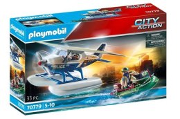 Zestaw figurek City Action 70779 Policyjny samolot wodny: Pościg za przemytnikiem Playmobil