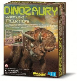 Zestaw naukowy Wykopaliska - Triceratops 4m