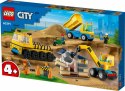 Klocki City 60391 Ciężarówki i dźwig z kulą wyburzeniową LEGO