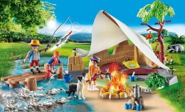 Zestaw figurek Family Fun 70743 Rodzina na kempingu Playmobil