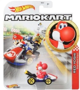 Pojazd podstawowy Mario Kart Red Yoshi Hot Wheels