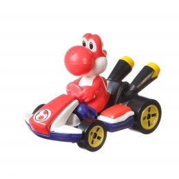 Pojazd podstawowy Mario Kart Red Yoshi Hot Wheels