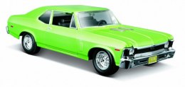 Model kompozytowy Chevy Nova SS 1970 zielony 1:24 Maisto