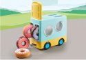 Zestaw z figurką 1.2.3 71325 Szalony Donut Truck z funkcją układania i sortowania Playmobil