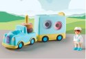 Zestaw z figurką 1.2.3 71325 Szalony Donut Truck z funkcją układania i sortowania Playmobil