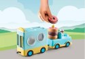 Zestaw z figurką 1.2.3 71325 Szalony Donut Truck z funkcją układania i sortowania Playmobil