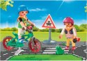 Zestaw z figurkami City Life 71332 Kurs rowerowy Playmobil