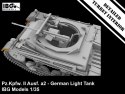 Model plastikowy Pz.Kpfw II Ausf. a2 niemiecki czołg lekki 1/35 Ibg