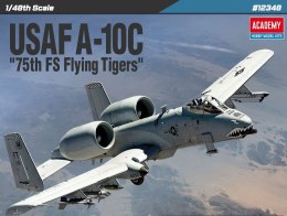 Model plastikowy Samolot USAF A-10C 75TH FS Flying 1/48 Academy