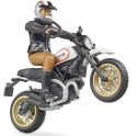 Pojazd Scrambler Ducati Desert Sled z kierowcą BRUDER