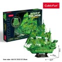 Puzzle 3D Latający Holender świecący w ciemności Cubic Fun