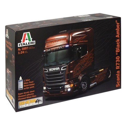 ITALERI Scania R730 Black Amber Italeri