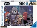 Puzzle 1000 elementów Mandalorian Ravensburger Polska