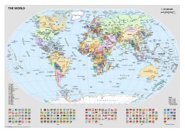 Puzzle 1000 elementów Polityczna mapa świata Ravensburger Polska