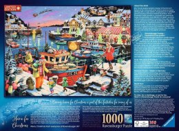 Puzzle 1000 elementów W domu na święta Ravensburger Polska