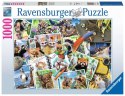 Puzzle 1000 elementów Zwierzaki w podróży Ravensburger Polska