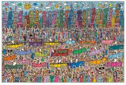 Puzzle 5000 elementów James Rizzi Ravensburger Polska