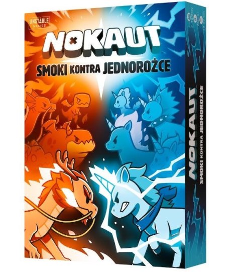 Gra Nokaut: Smoki kontra Jednorożce Rebel